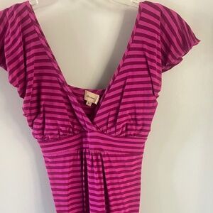 Pink stripes Ella Moss shirt
